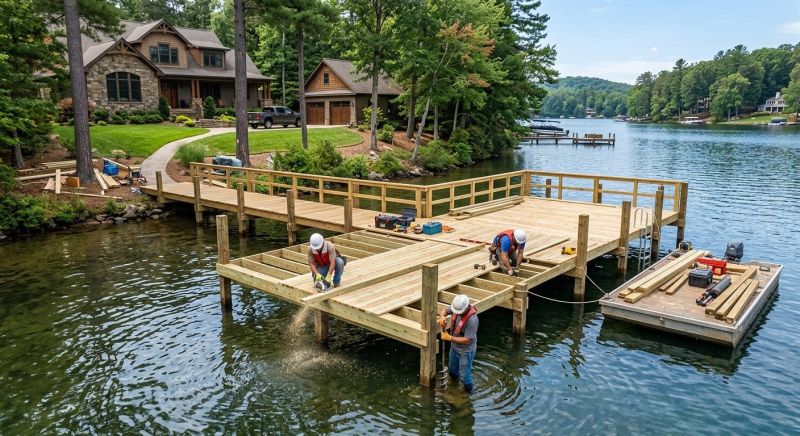 Dock Construction in Littleton, CO