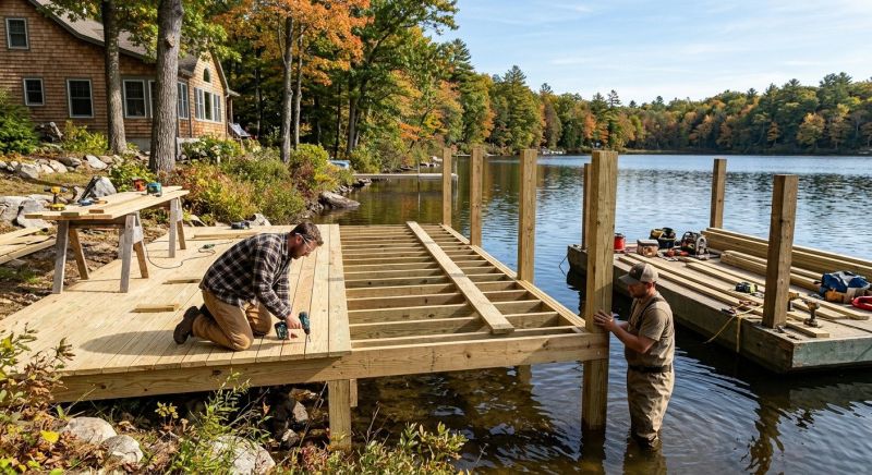 Pond Dock Construction in Denver, CO