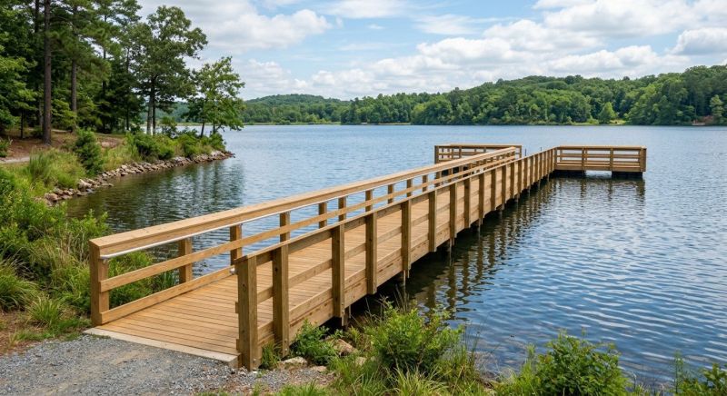 Wood Dock Installation in Denver County, CO