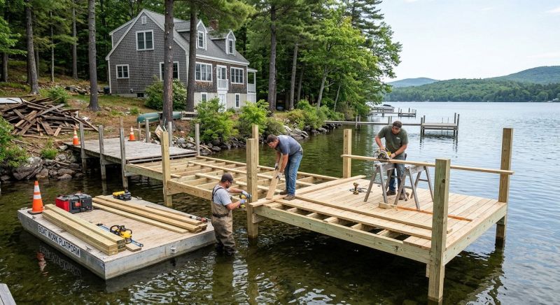 Dock Replacement in Roswell, GA